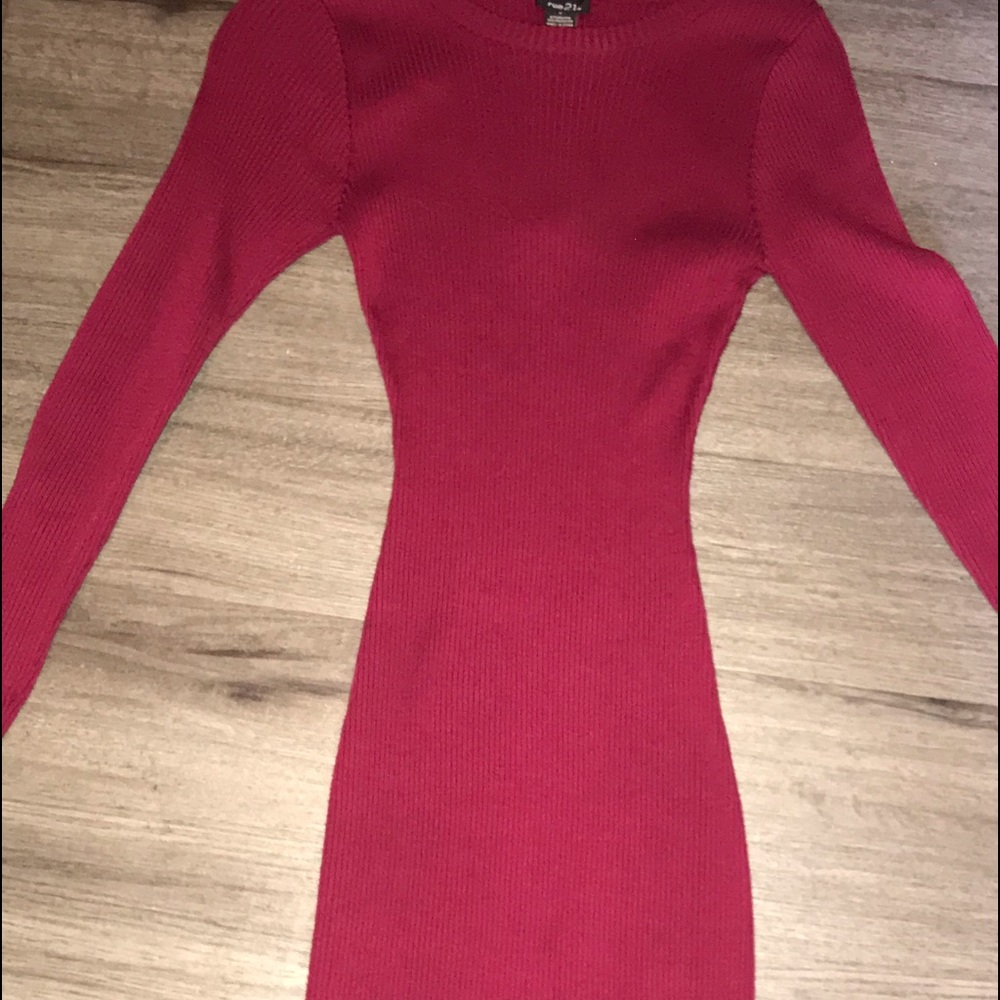 Red dress